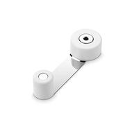 INOFIX 2058-2 - Tope retened.girat.metalico blanco blister