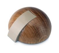 Inofix M41359 - Tope puerta madera adhesivo con tornillo roble
