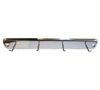 Inofix M57334 - Colgador cocina inox 4 ganchos