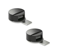 Inofix - Tope retenedor magnético adhesivo (2 en 1) -Automático-2 uds