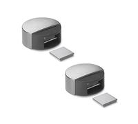Inofix - Tope retenedor magnético adhesivo (2 en 1) -Automático- 2 uds