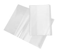 INOOMP 10 Fundas Protectoras Transparentes para Libros A5/22k, Cubiertas Reutilizables Resistentes al Agua, Funda Autoadhesiva para Cuadernos Escolares y Libros de Texto