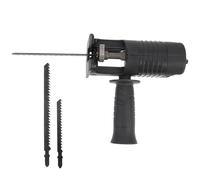 INOOMP Adaptador para Taladro Eléctrico Sierra Recíproca Portátil para Corte de Madera y Poda de Árboles, Material Plástico, Adecuado para Trabajo Artesanal