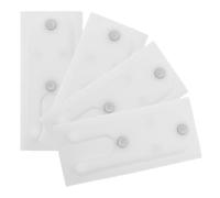INOOMP Bloques de Sellado Fácil Instalación Aislamiento Térmico y Adhesivo Fuerte para Ventanas Correderas de Pvc Blanco para Puertas y Ventanas Viento