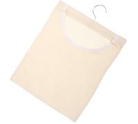 INOOMP Bolsa Colgante Organizador Práctico para Lavandería Portátil y Fácil de Limpiar Beige de Poliéster para Pinzas de Ropa Adecuado para Gimnasio y Armario