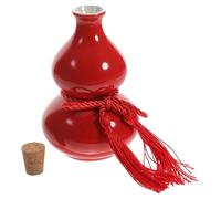 INOOMP Botella 125ml de Calabaza de Cerámica Gourd para Almacenar Licor Superficie Lisa y Borde Suave Adecuado para Bar y Decoración Elegante