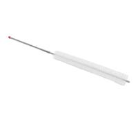 INOOMP Cepillo de Limpieza y Cerdas de Nylon Mango de Acero Inoxidable para Limpieza Multiángulo para Lavadora y Ventilación de Secadora en Hogares y Oficinas