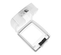 INOOMP Cubierta para Enchufe Eléctrico Ip55 de Plástico Resistente, Caja a Prueba de Agua y Polvo para Enchufes y Interruptores en Exteriores y Hogares