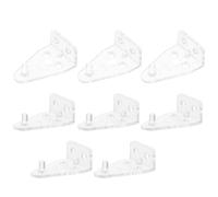 INOOMP Gancho Conector de Inclinación Pack de 8 Piezas para Control de Seguridad para Apertura y Cierre Persianas Venecianas de Plástico Ligero