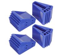 INOOMP Patas de Goma Antideslizantes Cubiertas Resistentes 4 Piezas para Escalera Diseño de Base Ampliada para Pies de Escalera en Tareas y Aplicaciones Variadas