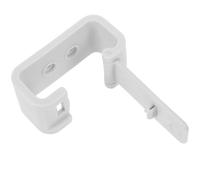 INOOMP Soporte para Modificaciones de Adecuado Aflojen se Interiores Cortina Lateral Abs Blanco, Accesorio Seguro Que Evita Ventana para Autocaravanas Cortinas en RV