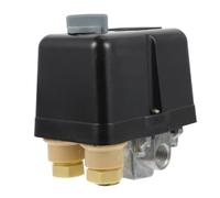 INOOMP Válvula Material Metálico y Plástico para Compresor de Aire de Control de Presión 220v 20a 145 Psi 10 Bar Ahorro de Energía y Fácil de Usar