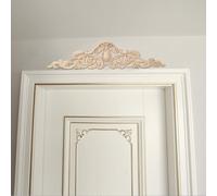 Inovra - Aplique de talla en madera - Decoración de madera - Estilo europeo - Decoración de muebles - Fácil de instalar - Seguro y duradero