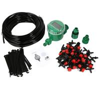 Inovra - Kit de riego por goteo de 20 metros - Riego por goteo automático - Gotero - Sistema de riego - Fácil instalación - Goteros regulables