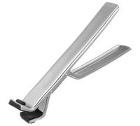 Inoxidable Pinza Antideslizante para Platos de Acero de Cocina Plata | Mango Ergonómico, Mano, Resistencia Corrosión, Uso en Horno, Microondas y Vaporera