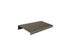 INOXLM Estante de acero inoxidable con acabado satinado, estante de pared, estante de pared (acero inoxidable satinado, 30 cm)