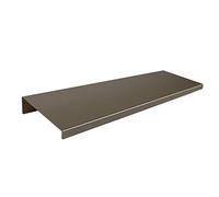 INOXLM - Estante de Acero Inoxidable Satinado, Estante de Pared (Acero Inoxidable Satinado, 30-40-50 cm)