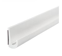 Inscrip Canaletas de lluvia RV en forma de J, canalones de lluvia, techo en forma de J, autoadhesivo, PVC en forma de J, canalón de lluvia para vehículo, camión, RV, barco, coche, furgoneta, puerta