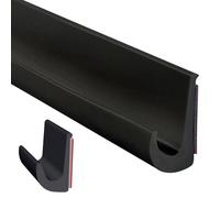 Inscrip Canaletas de lluvia RV en forma de J, canalones de lluvia, techo en forma de J, autoadhesivo, PVC en forma de J, canalón de lluvia para vehículo, camión, autocaravana, barco, coche, furgoneta