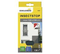 Insect Stop Mosquitera para ventana (An x Al: 130 x 230 cm, Color red: Antracita)