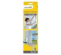 Insect Stop Mosquitera para ventana Maxi (An x Al: 150 x 300 cm, Inserción, Color red: Antracita, Color bastidor: Blanco)