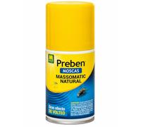 Insecticida Moscas y Mosquitos Aerosol Preben Massomatic Natural 250 ml MUY EFICAZ | Insecticida Contra Insectos Voladores | Compatible Máquinas Automáticas | Acción Repelente | Nexum Market