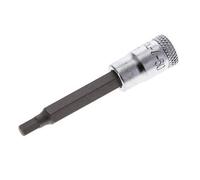 inserción de pasador largo de 1/4" Gedore de 60 mm para tornillos de cabeza hueca hexagonal de 4 mm