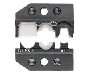 Insert de crimpado para conectores solares MC4 (6 mm²) (compatible con la herramienta de crimpado KNIPEX, referencia 97 43 xx)