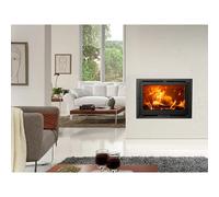 Insert de leña CB (L x An x Al: 52 x 76 x 66 cm, 9,8 kW, 300 m³, Negro)