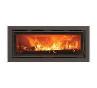 Insert Leña C-101 S (L x An x Al: 57 x 112 x 51 cm, 8,9 kW, 270 m³, Antracita)