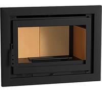 Insertable Leña 80 cm I-180 - FM CALEFACCION - Interior Vermiculita - Doble combustión..