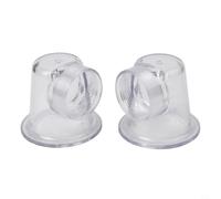 Inserto de bomba de circulación de piscina para SPS 25 50 75 100 - Tapa de prefiltro transparente con kit de sellado de junta tórica - Pieza de repuesto fácil de instalar para equipos de piscina (2