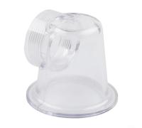 Inserto de bomba de piscina para SPS 25 50 75 100 tapa de prefiltro transparente con kit de sellado de junta tórica vista clara (1 unidad)