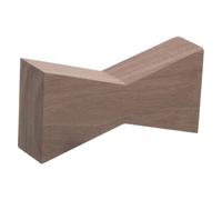 Inserto de Reparación Bowtie en Madera Color Café para Grietas de Muebles