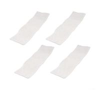 Insertos de lana de esponja de bioetanol para chimenea, paquete de 4 almohadillas de algodón de biofibra CMS de 30 x 20 x 0,6 cm, resistentes al calor, seguridad para chimeneas de mesa, control de