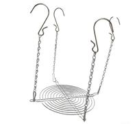 Insertos de maceta ajustables con 4 ganchos, altura ajustable de 7,6 a 26 cm para interior y exterior, soporte estable para plantas para jardín, terraza y balcón (1 unidad)
