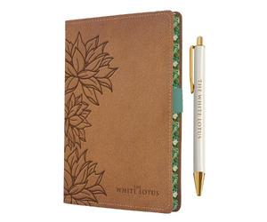 Insight Edition The White Lotus Journal and Pen (Tapa blanda) (Importación USA)