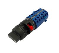 Instalación de montaje de un solo orificio de 22mm 6 polos 0-7 posiciones 20A interruptor giratorio de leva de cambio de transferencia YMW26 LW28 LW26-20S/6