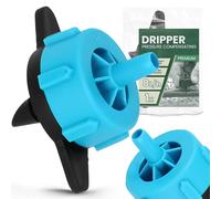 Instalguru Gotero Autocompensante Emisor 8l/h 3/4 mm Riego Jardín Microirrigación Sistema Goteo Micro-Drip Regulador Presión Huerto Plantas Exterior Boquilla Riego Precisión
