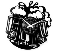Instant Karma Clocks - Reloj de Pared (Vinilo, Hecho a Mano), diseño de Cerveza