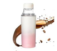 Insulated Bottles 450ml Leakproof Insulated with Tea Strainer Non-Slip Base
