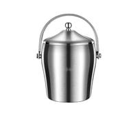 Insulated Ice Bucket, Cubo de Hielo Ultra Grueso del Aislamiento de Calor del Acero Inoxidable 304 for el Uso de enfriamiento Diario del Partido,for Camping(Mini Version)