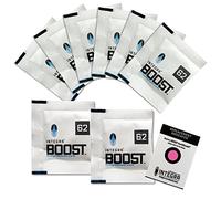Integra Boost 62% - 8 x 8g regulador de humedad I Humidificador de 2 vías con indicador - Humedad de hasta 25 g I paquete de humidificación