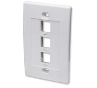 Intellinet 163309 Toma NAT frontal 3x Keyst