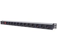 Intellinet 714044 unidad de distribución de energía (pdu) 12 salidas