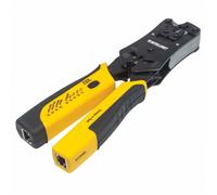 Intellinet 780124 crimpadora Herramienta para prensar Negro, Amarillo