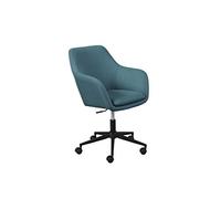 Inter Link - Silla giratoria - Silla de Oficina - Despacho - Asiento Tipo Cubo - Altura Regulable - Ruedas de Seguridad - Workrelaxed - hasta 100 Kg Aprox. - Gasolina