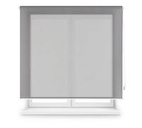 INTERBLIND | Estor Enrollable Premium Tejido Screen - Estor Enrollable Tamaño 120x180 Ancho por Alto Reducción de Destellos y Protección Solar Efectiva - Estor Tamaño Tela 117x175