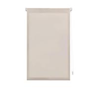 INTERBLIND | Estor Premium Enrollable EasyFix Translúcido Liso 67x180 cm (Ancho por Alto) - Estor Premium Montaje SIN Herramientas Medida Tela 64x175 cm - Estor Enrollable SIN TALADRAR Color Marfil