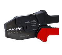 Intercable 181429 MPR16K Crimpadora Mecánica para Terminales 0,75-16 mm² | Alicates de terminales de tubo con carraca, herramienta de prensado AWG 6-18 para conexiones eléctricas seguras